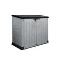 Coffre de rangement pour extérieur en résine - 120 x 70 x 90